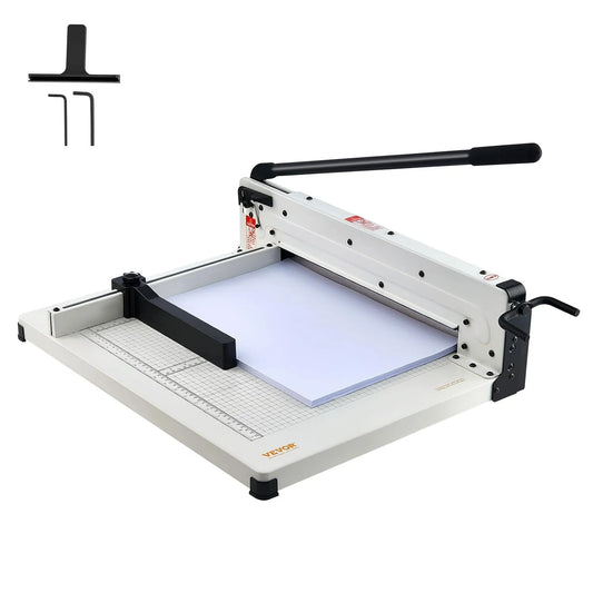 Snijder, model A3-papier, industriële commerciële papiersnijder voor A3-papier, capaciteit 400 vellen, solide stalen constructie, VEVOR Duurzame