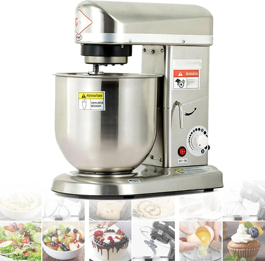 Vaatwasser StainlessSteel-7L met 7L, 500 W, 5L, 10L, 3-in-1, 3 snelheden, RVS en 1 accessoires