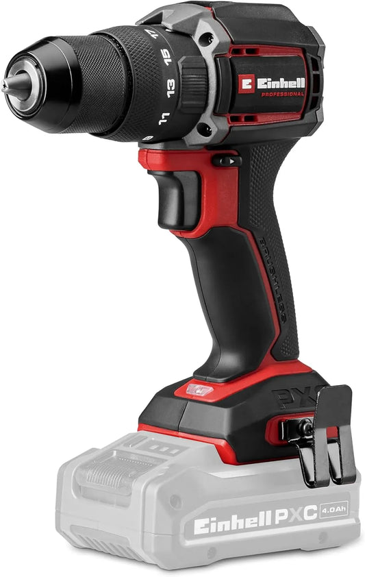 Machine, Einhell, 70 Nm, boorkop 13 mm, 2 versnellingen, zonder accu, brushless, anti-kickback, 18 V
